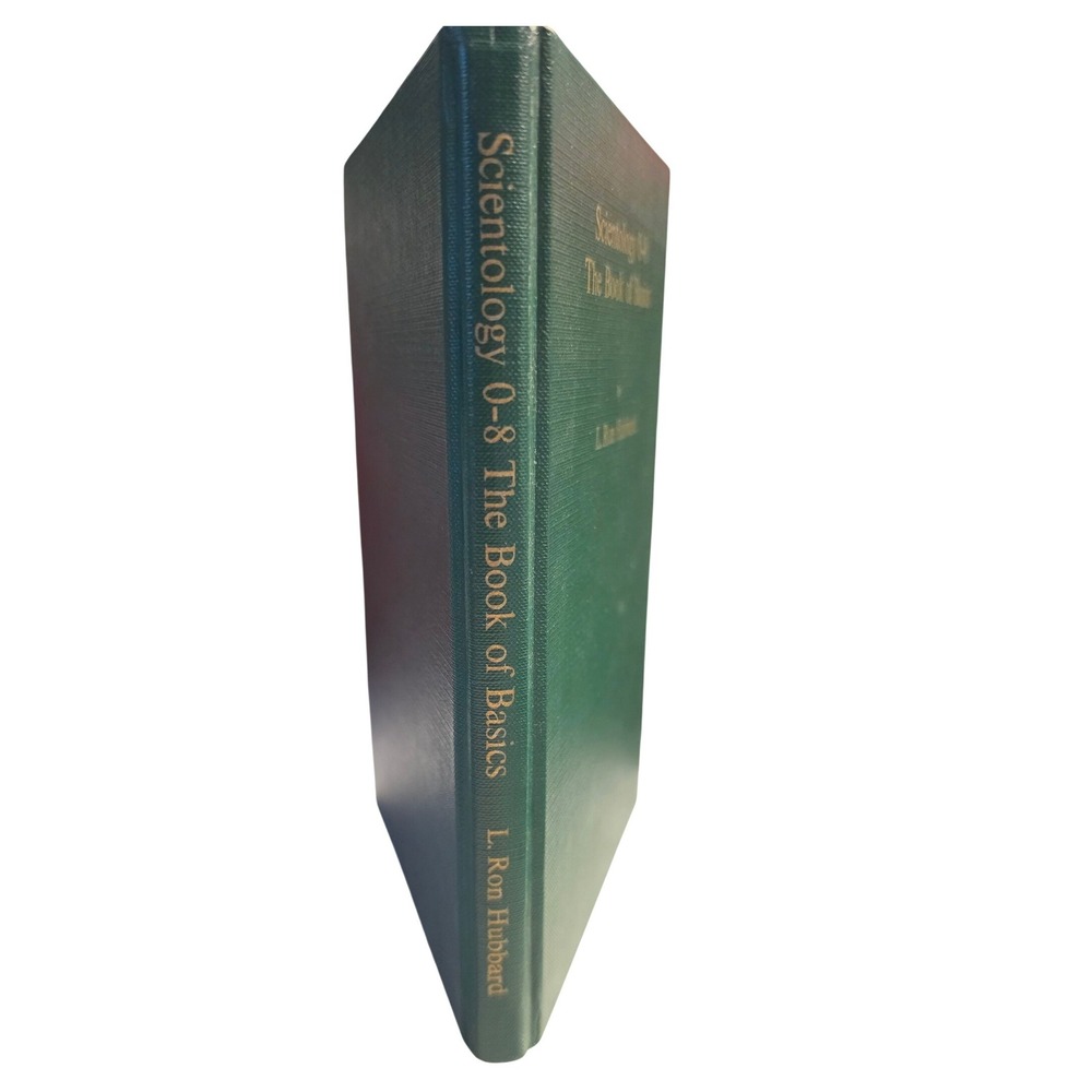 Scientology 0-8‎ The Book of Basics L. Ron Hubbard 1970 First American Edition - Picture 2 of 7